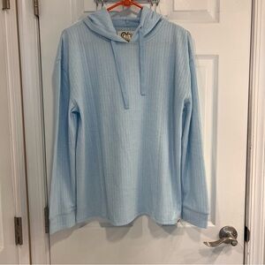 Blue 84 Light Blue Hoodie Sweatshirt